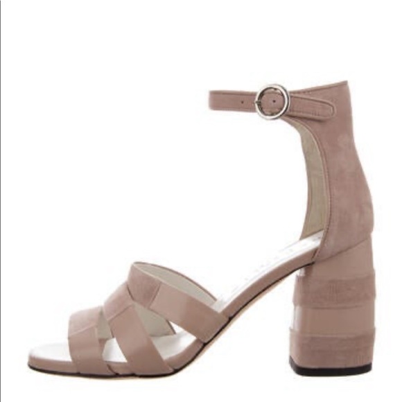 Daniella Shevel dusty Pink, Block heel Suede - size 9 Beautiful shoes - Picture 5 of 11